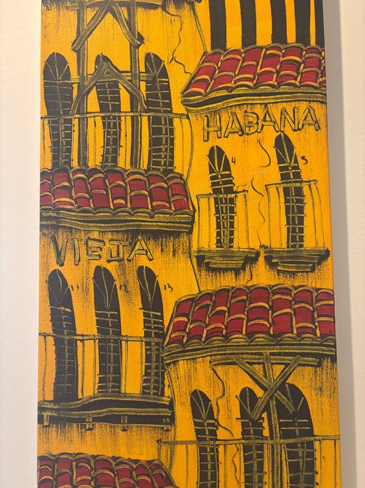 Pintura Cubana - Arquitetura de Havana