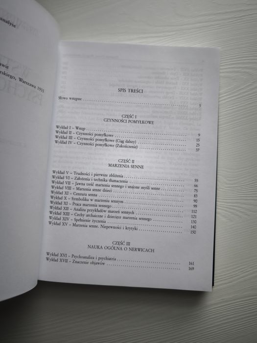 Zygmunt Freud Wstęp do psychoanalizy psychologia