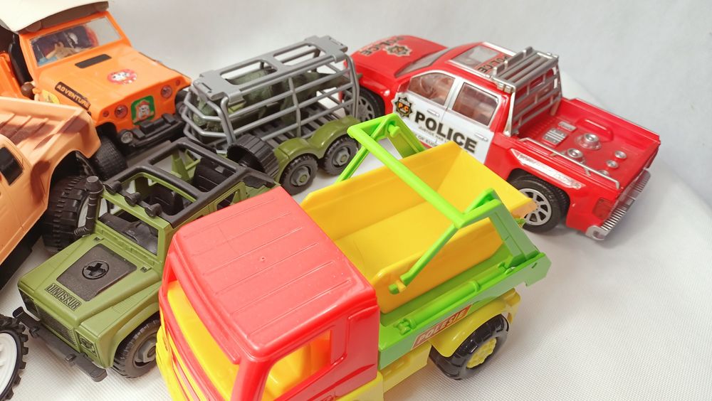 Autka zestaw zabawek