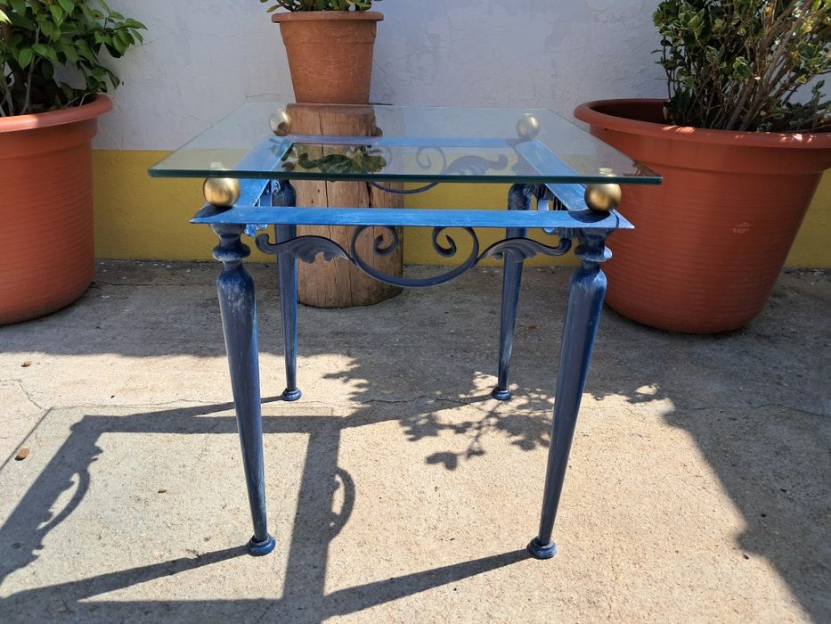 Mesa ferro forjado vintage