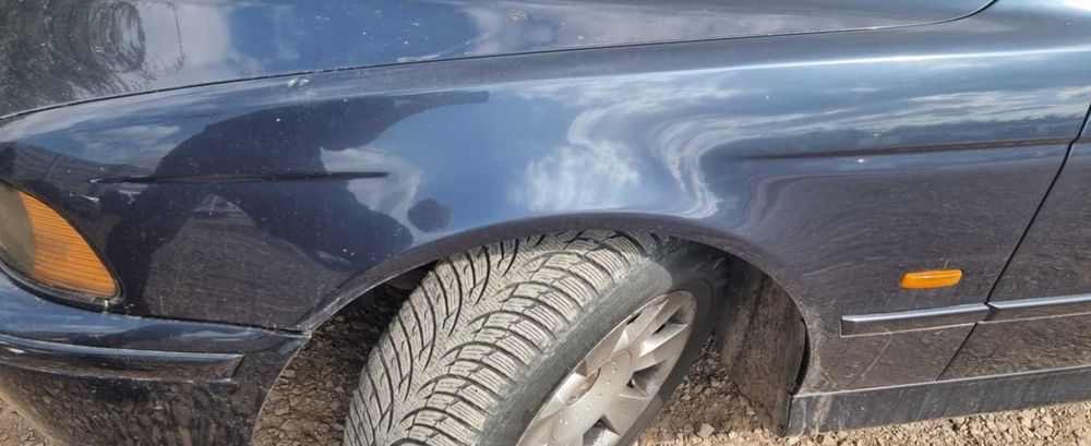 błotnik błotniki BMW E39 fl orientblau toledoblau metalic