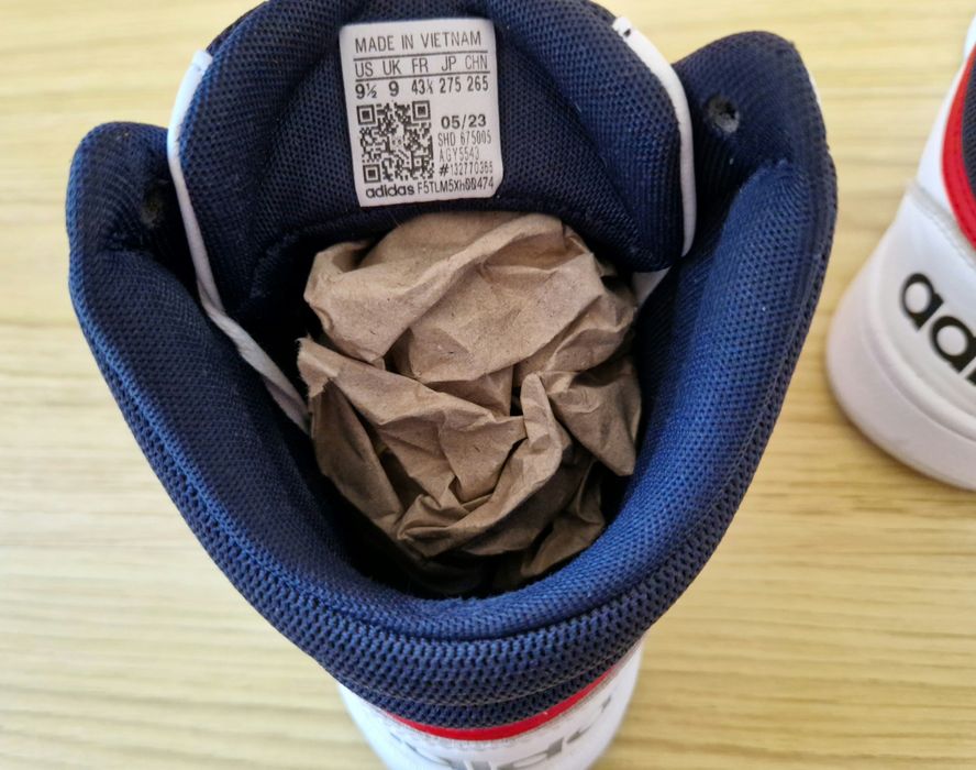 Кросівки чоловічі ADIDAS Hoops 3.0 Mid  43 розмір (стелька 27.5см) ORIGINAL