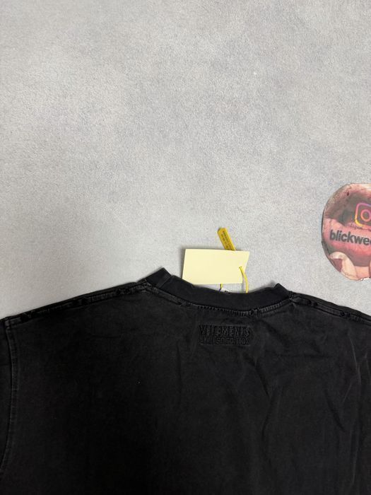 футболка Vetements cross 2026 tee S M L balenciaga rick owens project gr acne studios