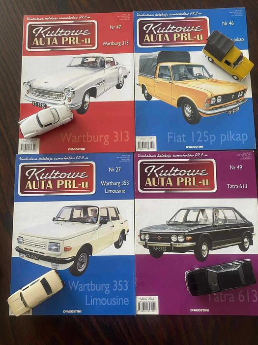 Kolekcja samochodów PRL