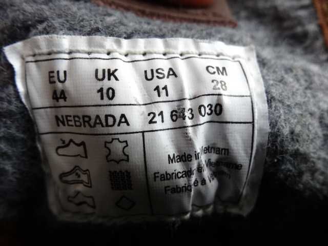 Buty GANT NEBRADA roz 44 Skóra Trzewiki Ocieplane