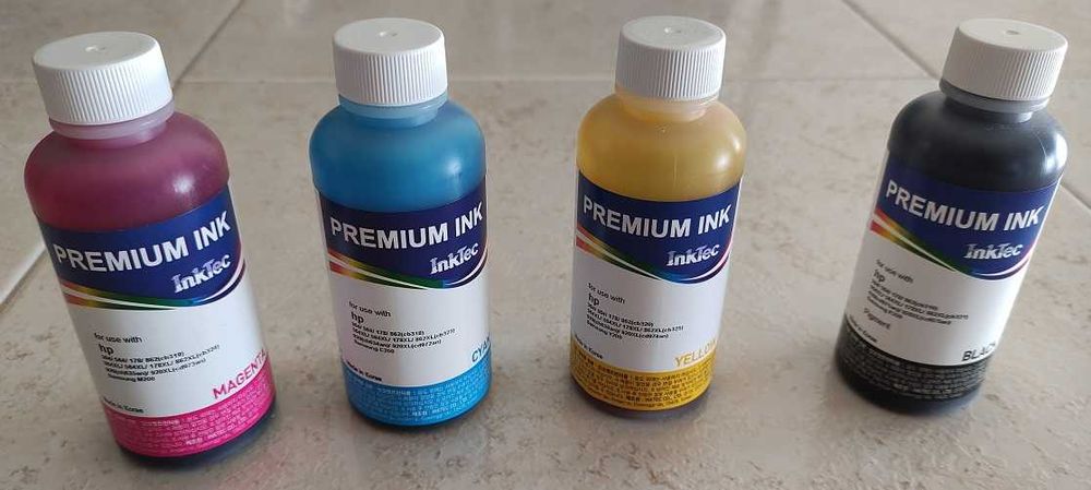 Impressora HP B110a com CISS + Tinta (4 cores)