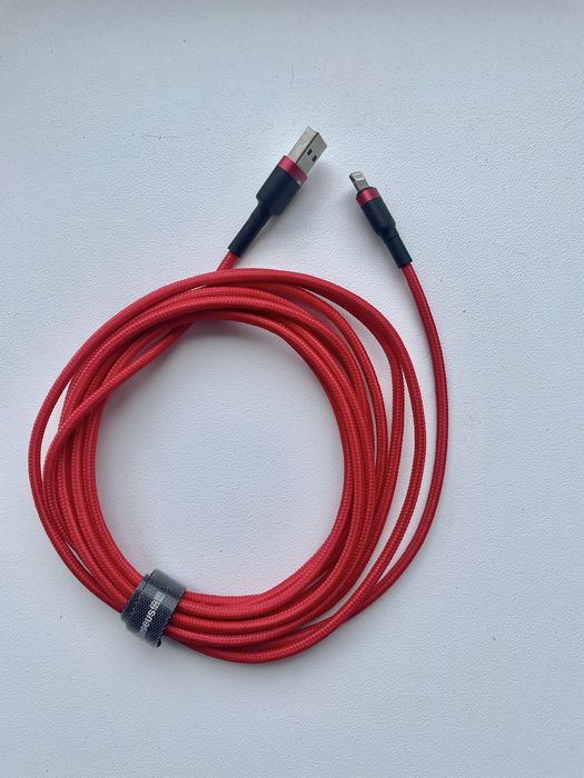 Baseuse кабель для  зарядки Iphone Usb A to lighting 3 метра