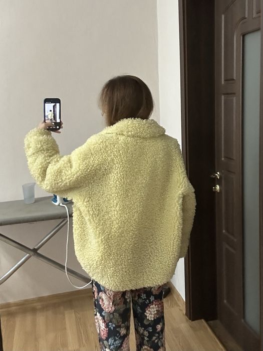 Шуба штучна, oversize