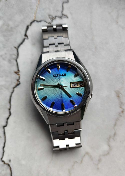 Citizen Leopard 7700 Hi Beat 28800 Automat Zegarek 70 lata Vintage