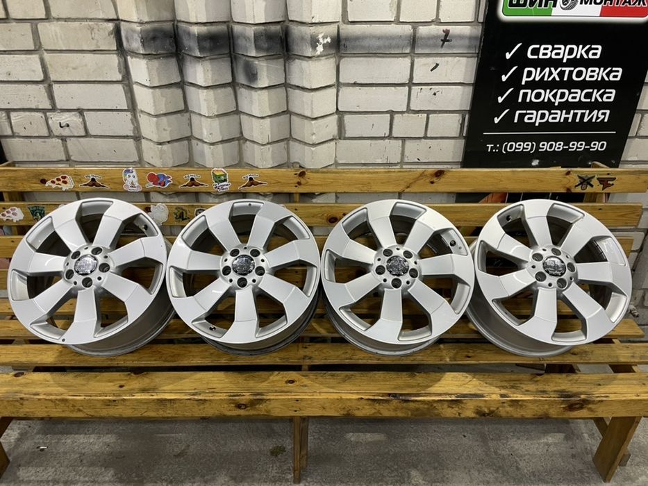 99 (36) Оригинальные литые диски 5/112 R18 Mercedes ML A1664011602