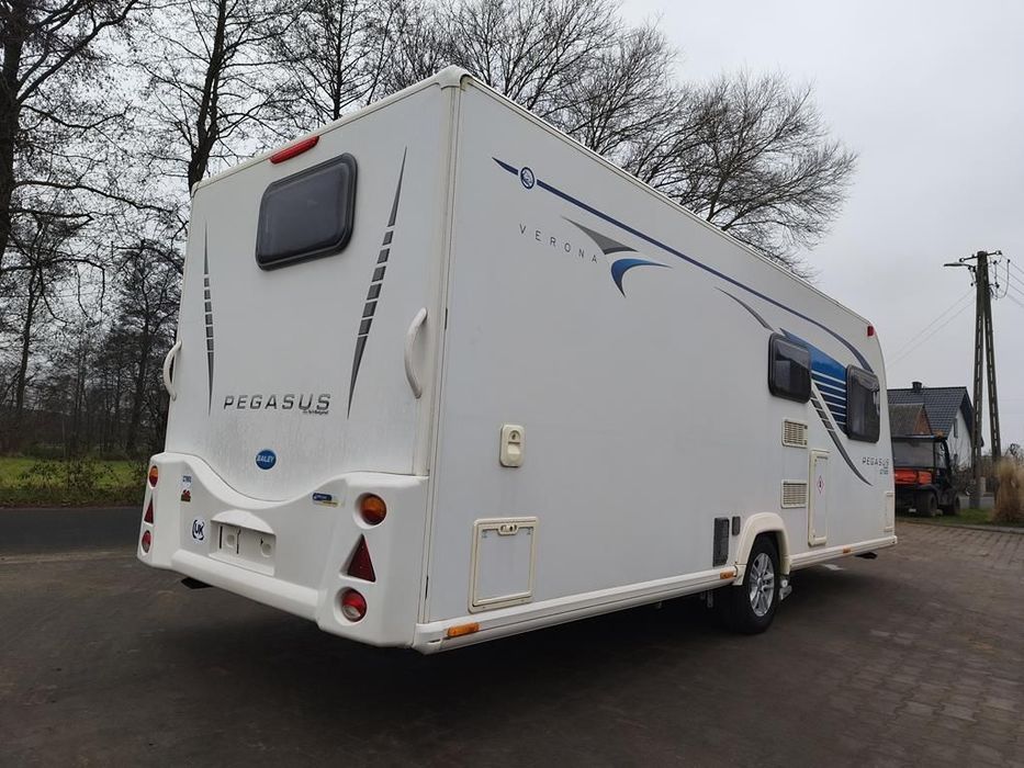 Bailey Pegasus Gt65 Verona Łoże Małżeńskie Alu Tech Bodyshell