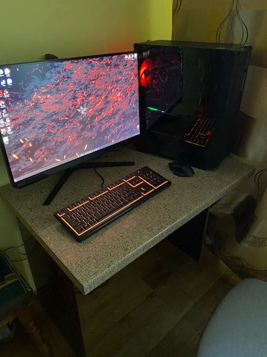 Пк AMD 5 7600 +RX 6750 XT+32G опз DDR5 top апарат тягне усе !
