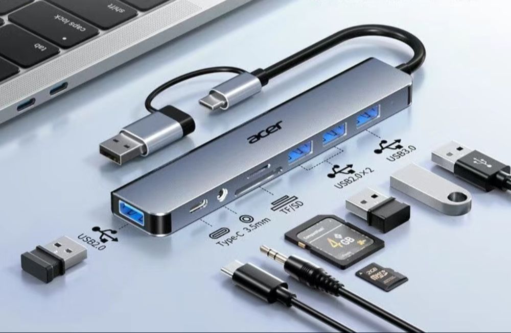Док- станція , USB -хаб Acer , концентратор