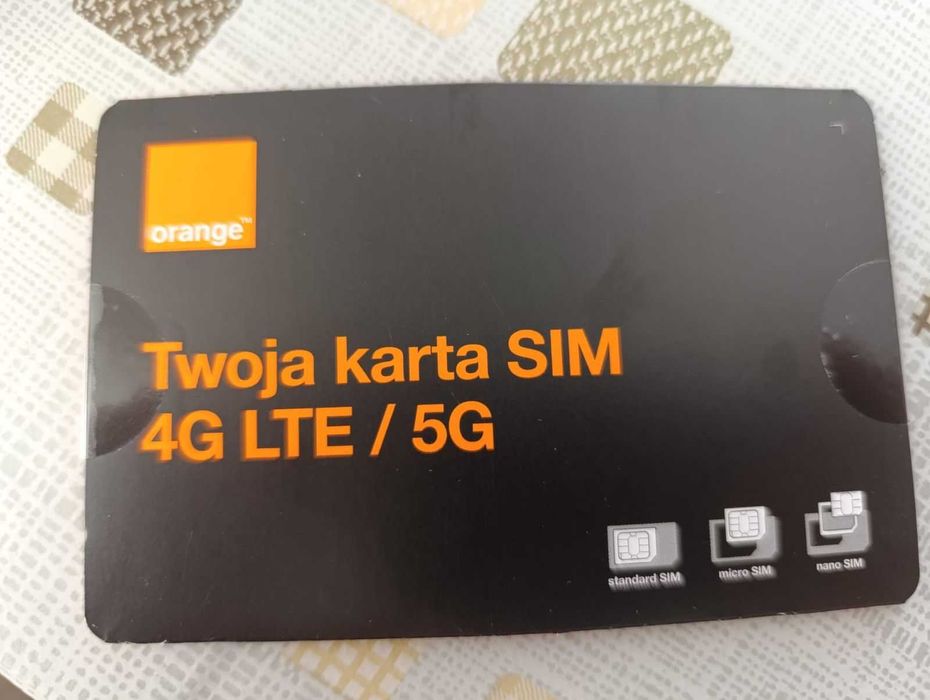 Numer Orange z "szóstkami" na kartę