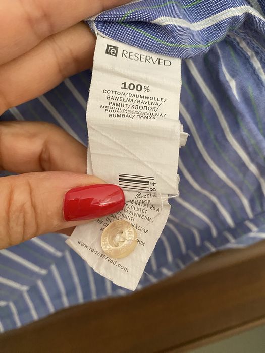 Koszula meska Reserved Niebieska