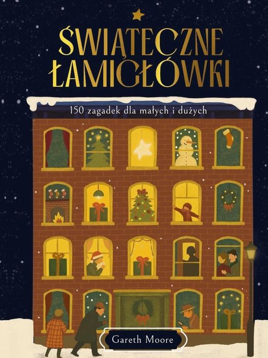 Świąteczne łamigłówki 150 zagadek dla małych.