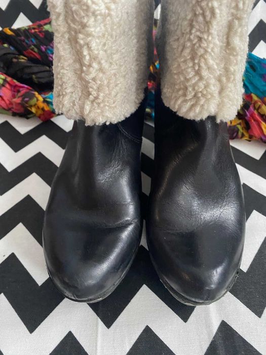 Півчобітки з натуральної шкіри Clarks 39 розмiр