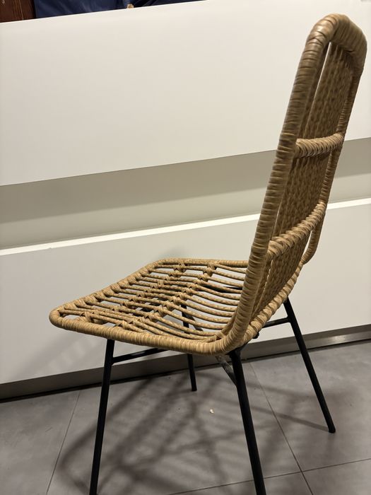 Cadeira  de rattan sintetico