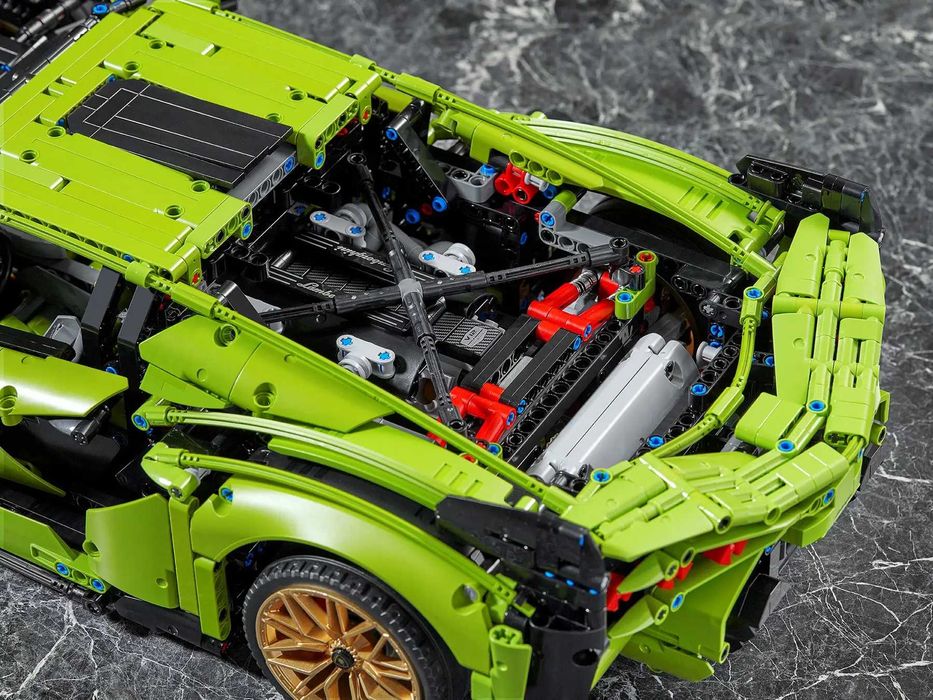 Конструктор Technic Lamborghini Sian FKP 37 + рамка (42115), 3696 дет