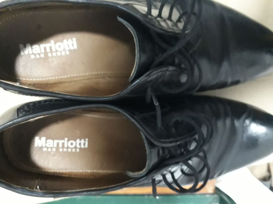 Мужские кожаные туфли