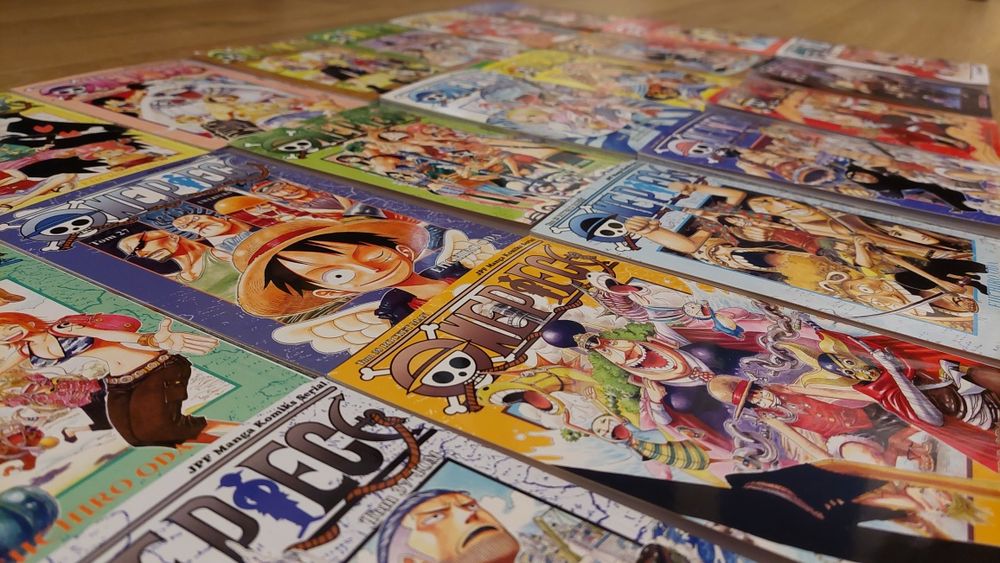 Manga One Piece po polsku pack 42 książki