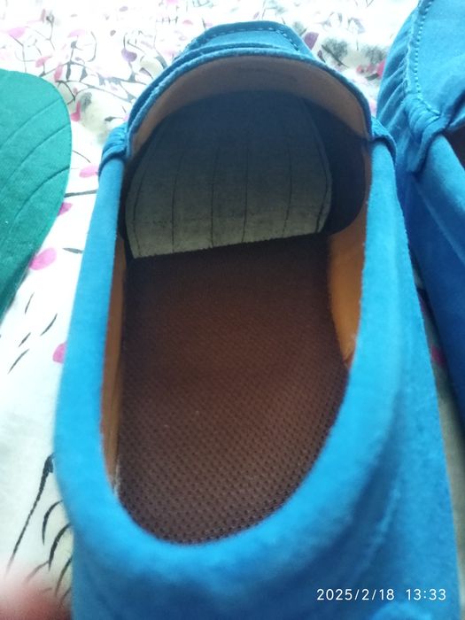 Мокасини, нові, замша натуральна, 29см