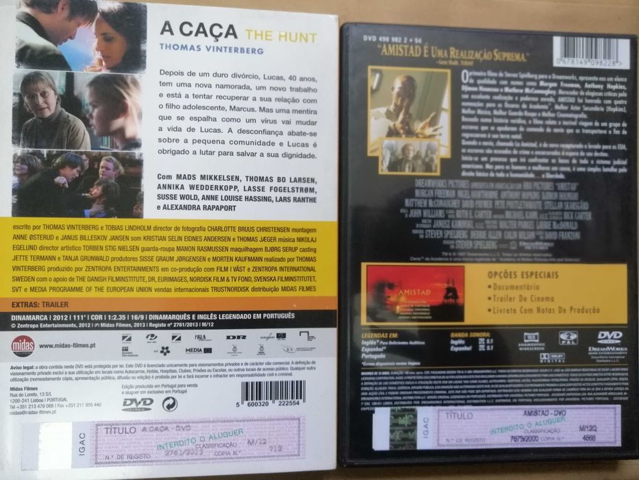 A caça Thomas Vinterberg   Amistad Spielberg