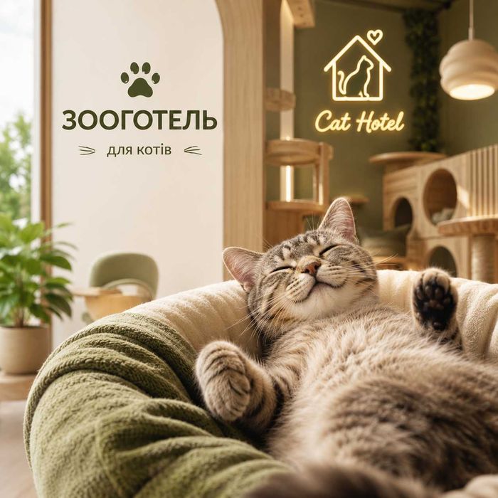 Надійна перетримка котів — комфортний котоготель у Полтаві
