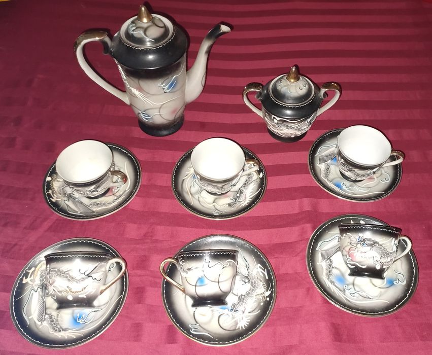 Serviço de Café Chinês Antigo
