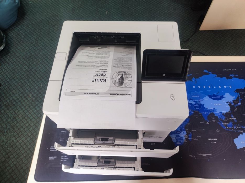 Принтер HP LaserJet Enterprise M506. ДВА ЛОТКА.