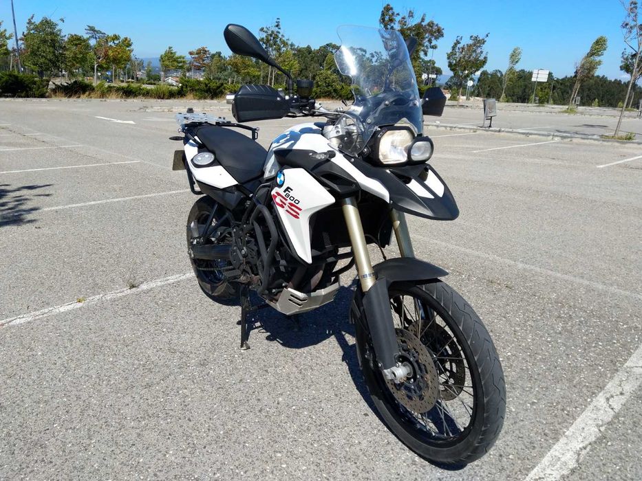 BMW F800GS Branca