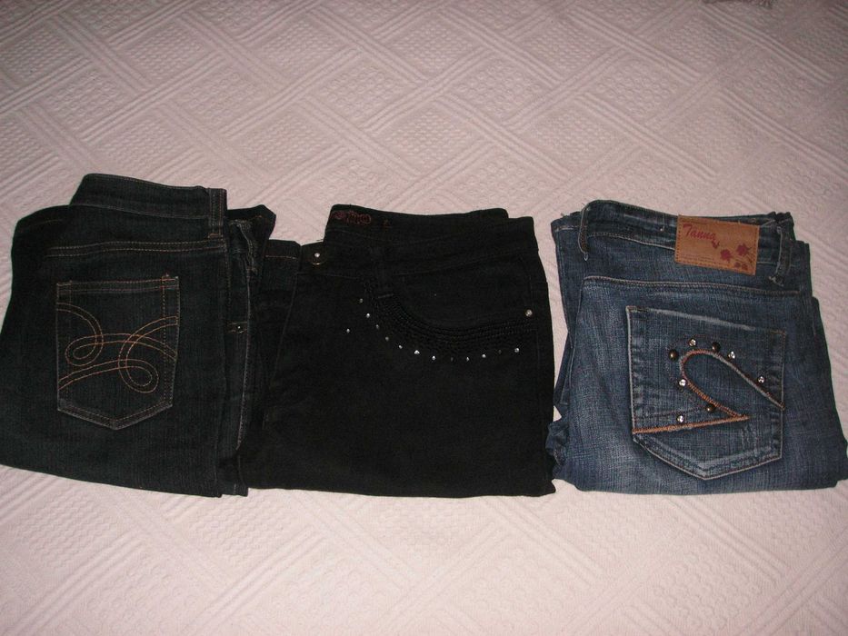 Calças / Jeans Jennyfer (40), Onado (XL) e Janna (XL/42)