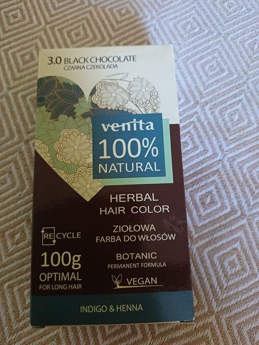 Ziołowa farba do włosów Venita Henna