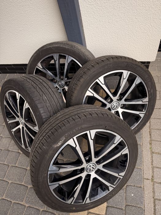 Kola oryginal vw letnie opony 225 45 17