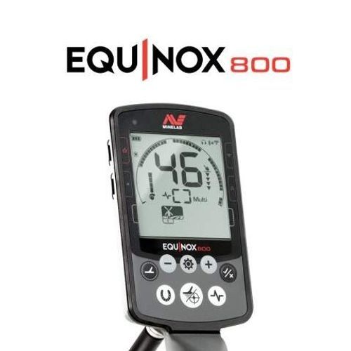 Minelabs - Equinox 800 - Detector de metal / metais Completo - Ótimo E