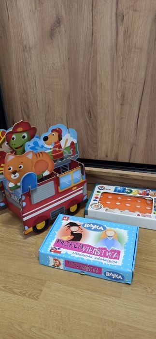 Przeciwieństwa gra układanka kształty puzzle