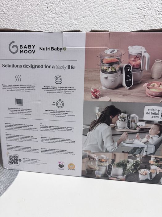 Babymoov Nutribaby(+) 6 em 1 | Como Novo | Cozinha a Vapor + Liquidificadora