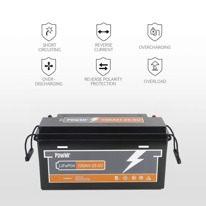 Продам комплект: інвертор POWMR 3.2kW + акумулятор 24V 100Ah (нові)