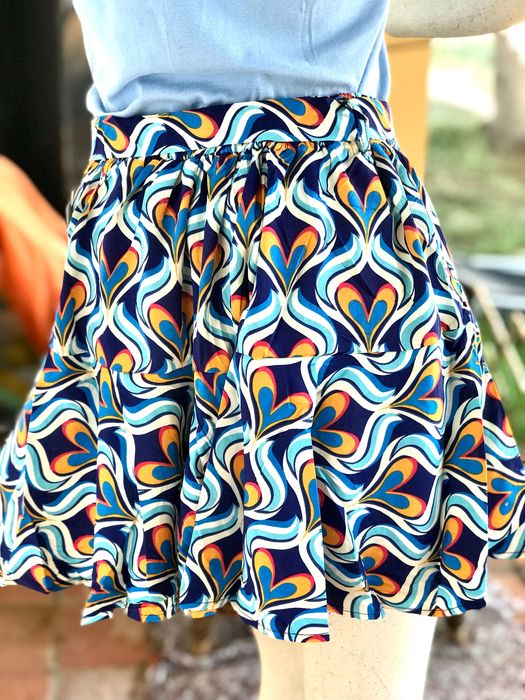 Saia calção para senhora