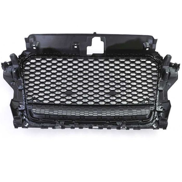 Grelha Frontal Audi A3 8V 12-16 Preto Brilhante