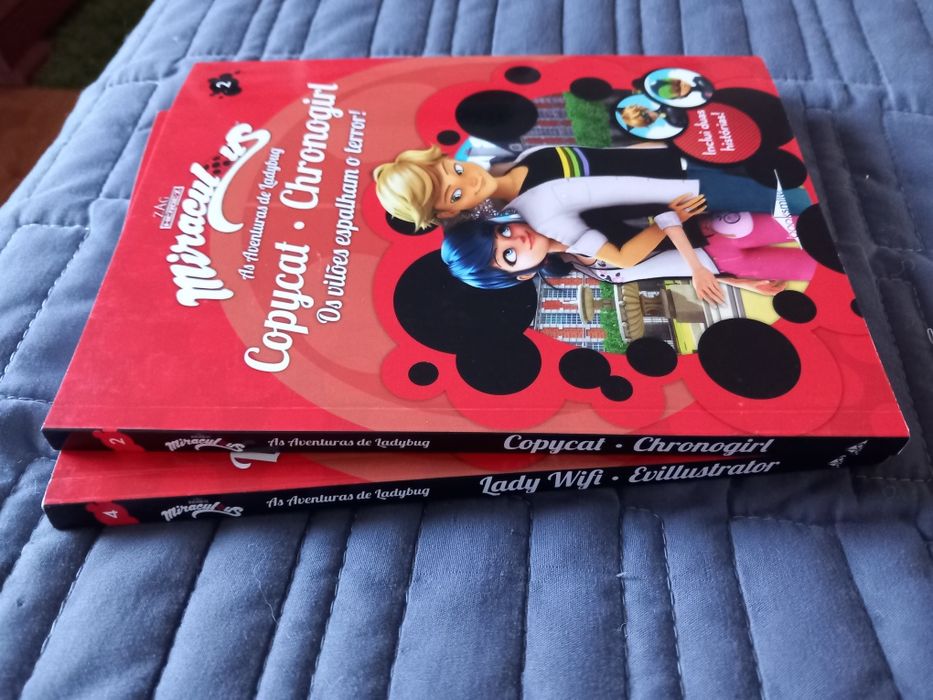 Livros Miraculous-As Aventuras de Lady Bug