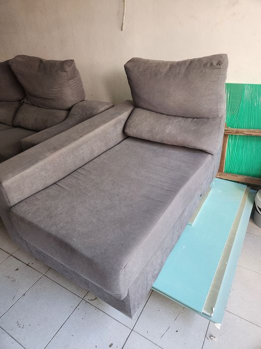 Vendo sofá cinza