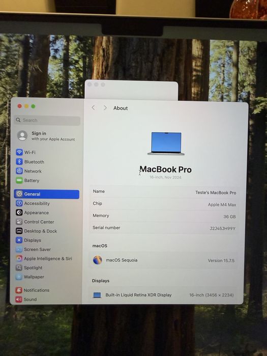 Macbook Pro Max M4 16”