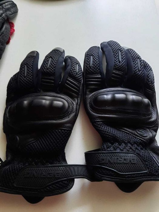Мотоперчатки шкіряні Shima Caliber Black розмір L