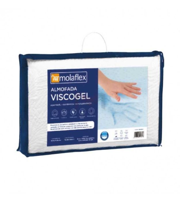 2 x Almofadas Viscoelasticas Molaflex Novas a Estrear