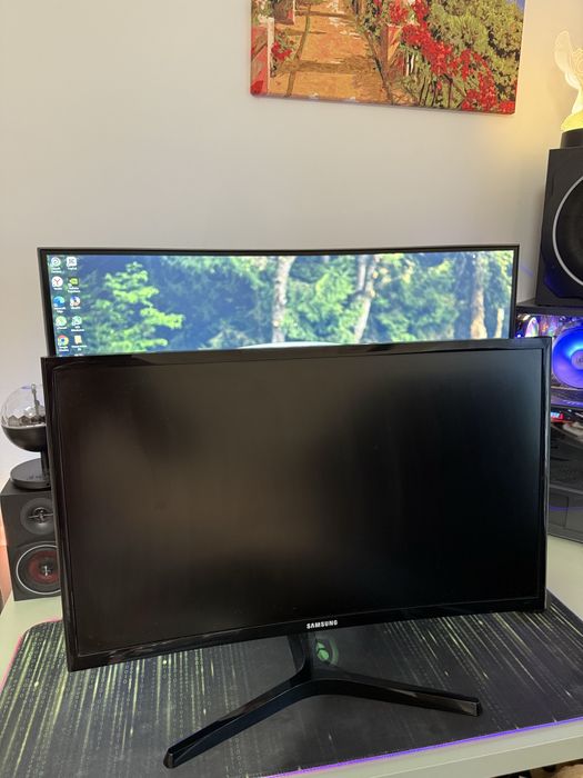 Monitor Samsung 24 Full Hd 60hz Okrągly