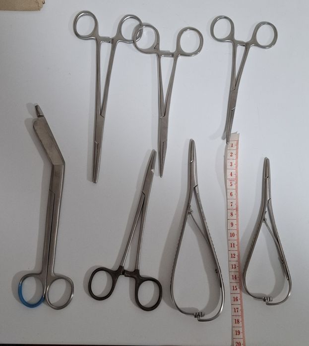 Хірургічний інструмент/голкотримач Матьє/затискач