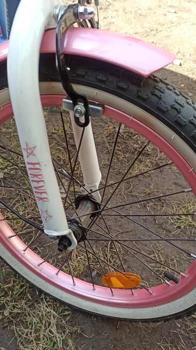 Велосипед TILLY Cruiser 18' T-21837 Голубой/Розовый с н