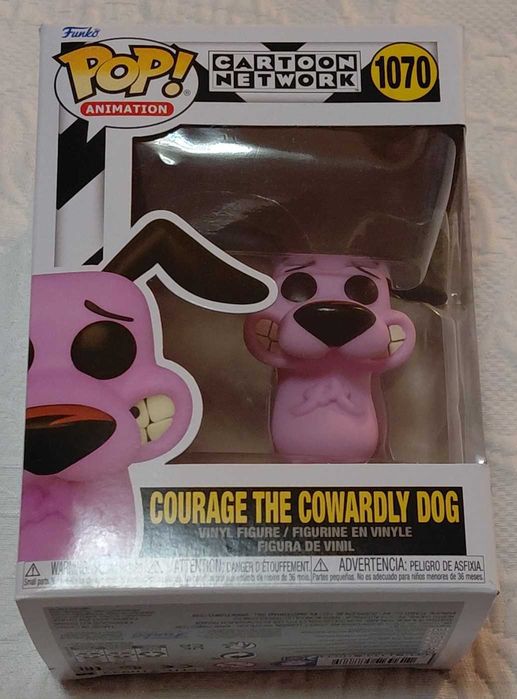 funko pop cartoon network 1070 courage the cowardly dog