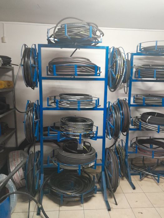 Regał na węże hydrauliczne Stojak na węże hydrauliczne NOWY FV